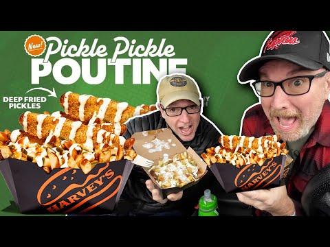 Tasty Review: Trying Harvey's Pickle Poutine in New Market, Ontario