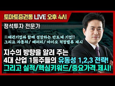 4대 산업 1등주의 유동성 전략 및 핵심 키워드