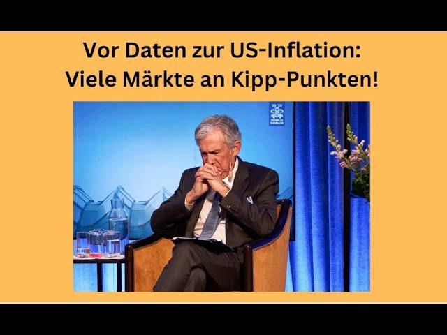 US-Inflation im Fokus: Märkte an entscheidenden Punkten!