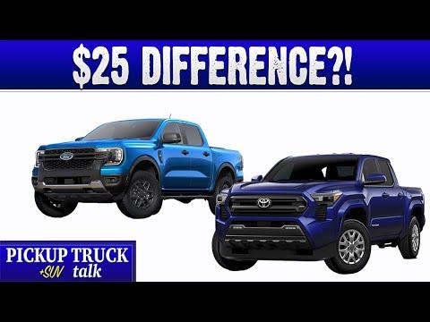 2023 Ford Ranger vs 2024 Toyota Tacoma: A Comprehensive Comparison