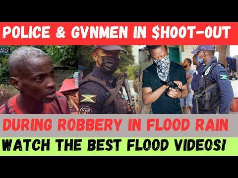 Flash Flood Robbery in Jamaica: Criminal Opportunism and Rescue Efforts