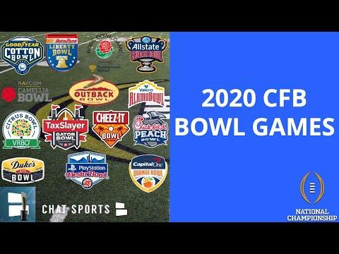 Exciting College Football Bowl Games: 2020-21 Schedule, Matchups, Dates, Times And Locations