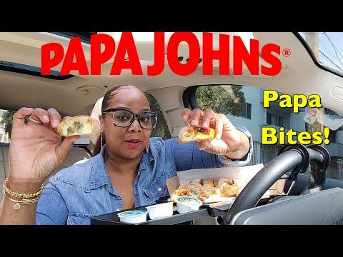 Delicious Review of Papa John's New Calzone Papa Bites