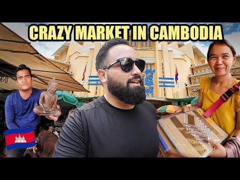 Exploring Cambodia's Largest Market: A Vibrant Shopping Adventure 🛍️