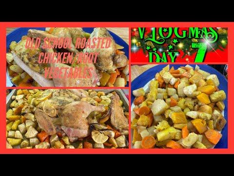 Delicious One Pan Festive Roasted Chicken Recipe for Vlogmas Day 7