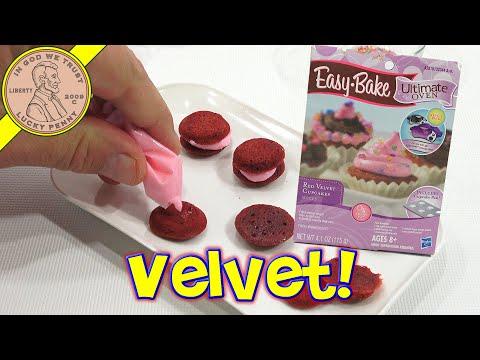 Delicious Red Velvet Cupcakes and Moon Pies with Easy Bake Ultimate Oven