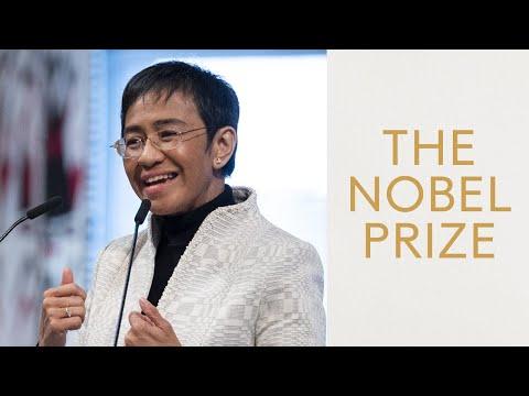 Maria Ressa: Championing Press Freedom and Truth - A Nobel Prize Lecture