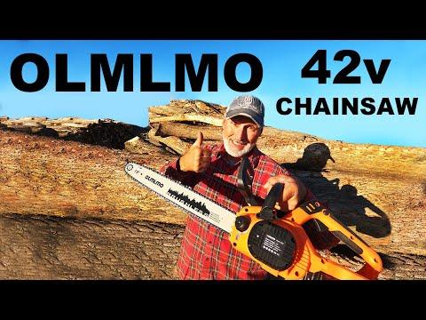 Unboxing and Review of the 18-Inch Chainsaw with 21v Batteries and Safety Gear
