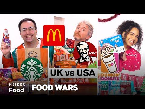 Christmas Food Showdown: US vs UK 2023