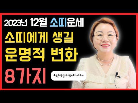 12월 소띠운세: 행운비법을 알려드립니다