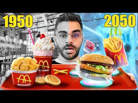 L'évolution du fast-food à travers les décennies