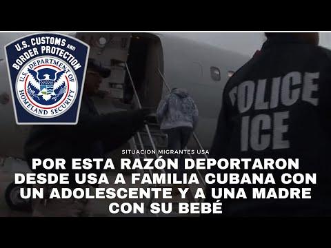 Impactante deportación de familia cubana desde EE. UU.: Un caso que genera controversia