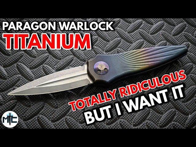 Unveiling the Paragon Warlock Titanium Folding Knife: A Comprehensive Review