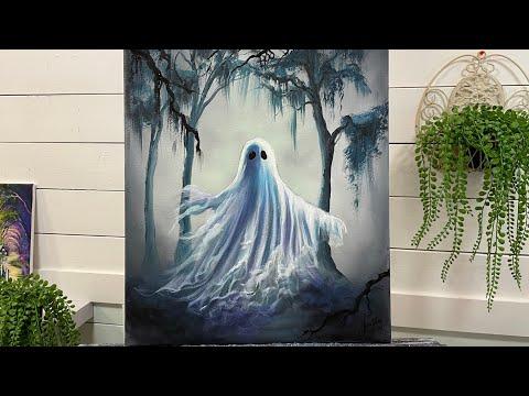 Spooky Ghost Painting Tutorial: Fun and Easy Step-by-Step Guide