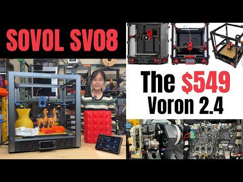 Unleashing the Power of the SOVOL SV08 3D Printer: A Comprehensive Review