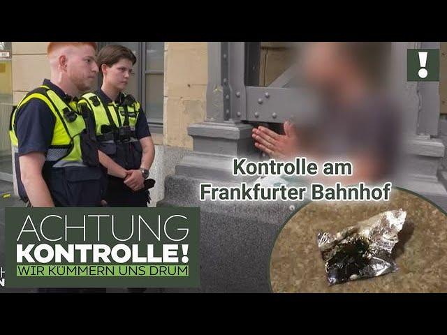 Sicherheit am Frankfurter Bahnhof: Kontrolle und Prävention