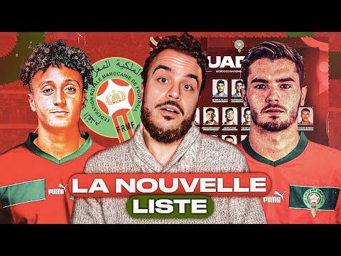 Analyse détaillée de la liste des joueurs de l'équipe nationale du Maroc pour les prochains matchs