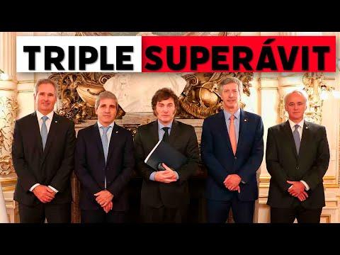 Javier Milei: Superávit presupuestario en Argentina