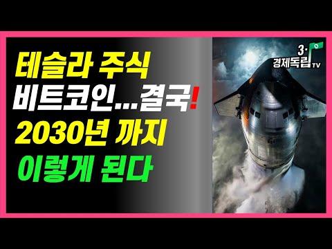 2030년까지 테슬라 주식과 비트코인의 미래 전망