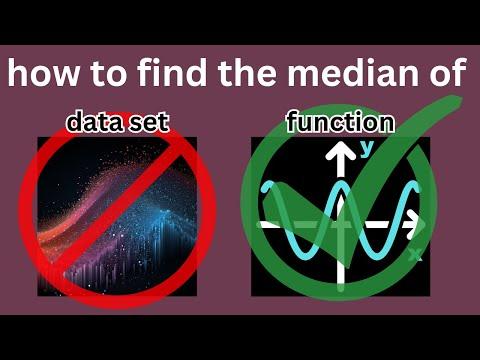 Discovering the Median Value of a Function: A Calculus Exploration