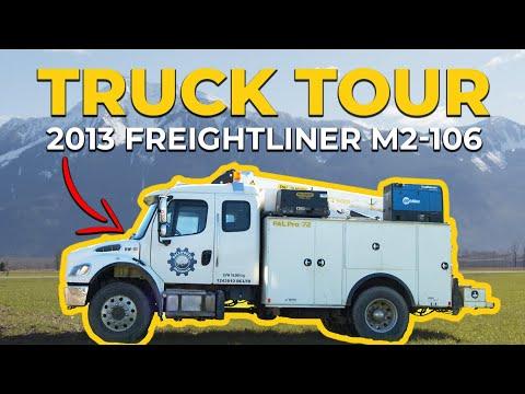 Explore the Ultimate Heavy Duty Mechanic Truck Tour - Freightliner M2-106