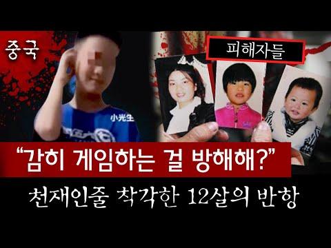 12세 소년의 게임 중독으로 인한 괴물 변신 사건에 대한 이야기