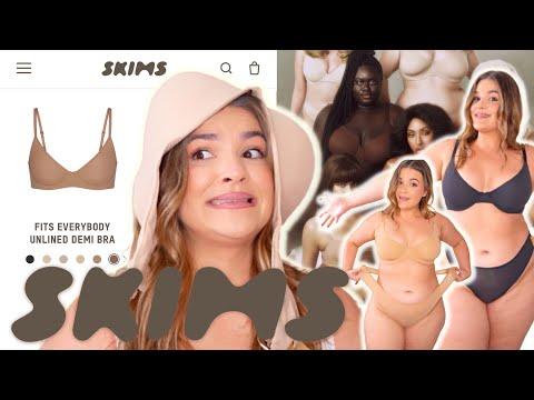 The Ultimate SKIMS Plus Size Try On: New Bras and Underwear Review
