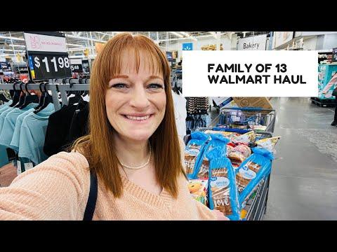 Ultimate Family Meal Planning Guide: Walmart Haul Edition
