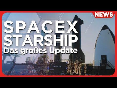 Die neuesten Raumfahrt-Nachrichten: Elon Musk enthüllt Starship-Update in SpaceX Starbase