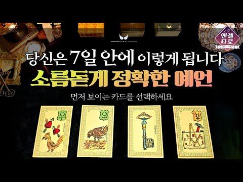 금성의 열정 카드를 선택하여 7일 동안 치유와 회복에 집중해보세요