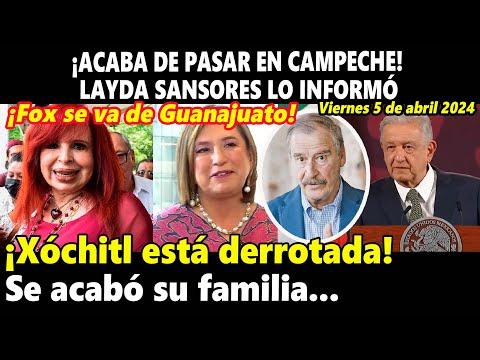 ¡Revelaciones impactantes en Campeche y Guanajuato! ¿Quién es Layda Sansores y qué reveló sobre la familia de Xóchitl Gálvez?