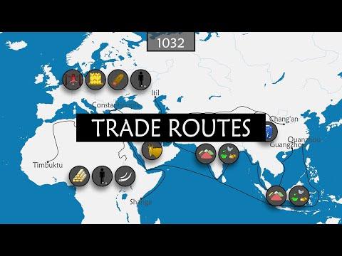 Exploring the History of Major Trade Routes