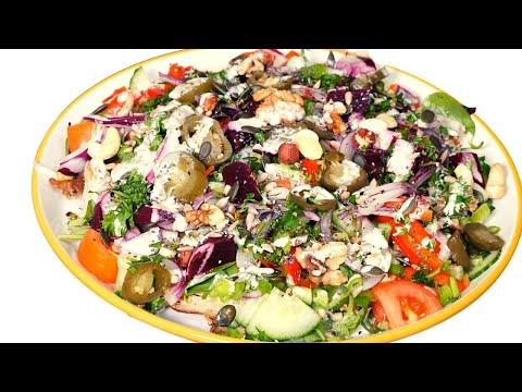 Delicious Caribbean Fusion Jerk Chicken Salad Recipe