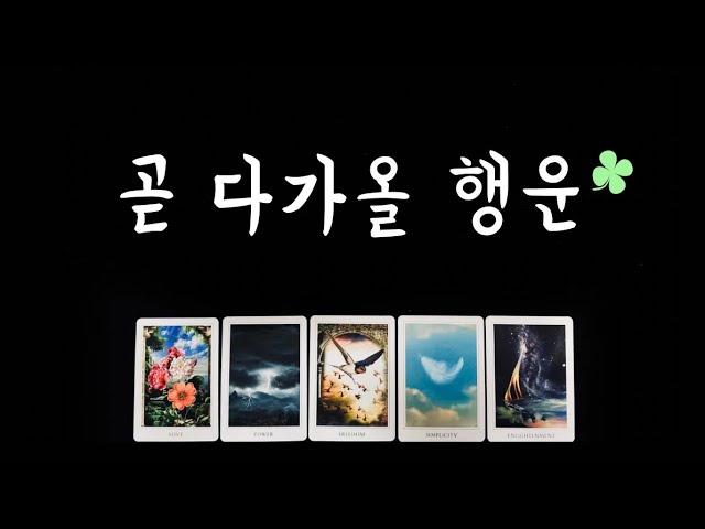 [타로] 다가올 행운과 긍정적인 변화를 예상하는 타로 점술