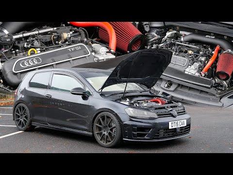 Unleashing the Power: RS3 Engine Swapped Golf R - A Sleeper's Transformation