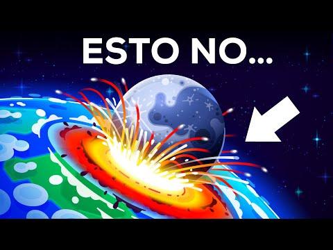 ¿Qué sucedería si la Luna chocara contra la Tierra?