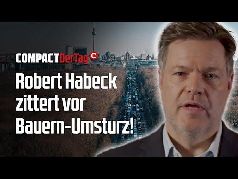 Politische Unruhen in Thüringen: Habeck zittert vor Bauern-Umsturz!