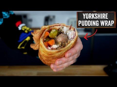 Delicious Homemade Christmas Yorkshire Pudding Wrap Recipe