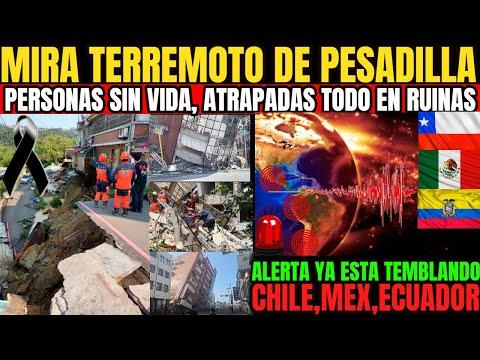 Terremotos en Asia y América: Alerta Sísmica Mundial