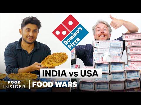 Domino's Pizza: A Comparison of US and India Menu Offerings