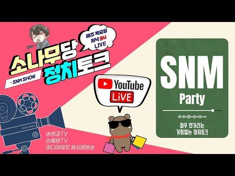 소나무당 SNM PARTY 예고방송: 변희재, 손혜원, 권윤지, 김도현