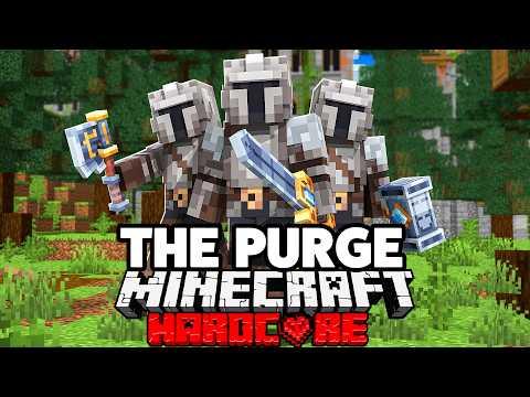 Unleashing Chaos: A Medieval Purge in Minecraft