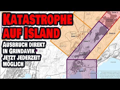 Katastrophe auf Island - Ausbruch direkt in Grindavík jetzt jederzeit möglich