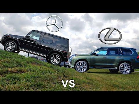 Battle of the Luxury SUVs: Lexus LX570 vs Mercedes G-Wagon