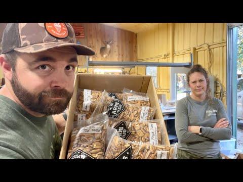 Hustling on the Farm: Gym Workouts, Pecan Sales, and Shipping Merchandise