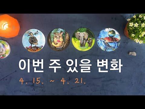 [주간운세] 4월 셋째 주의 운세