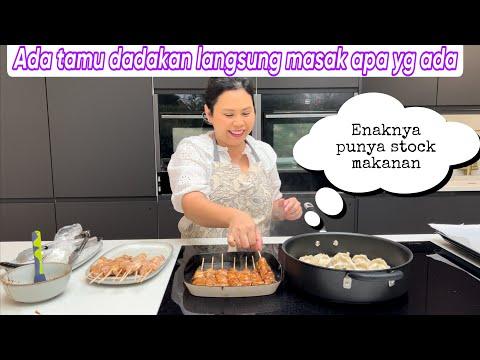 Quick and Easy Cooking for Unexpected Guests: Satay and Dumplings