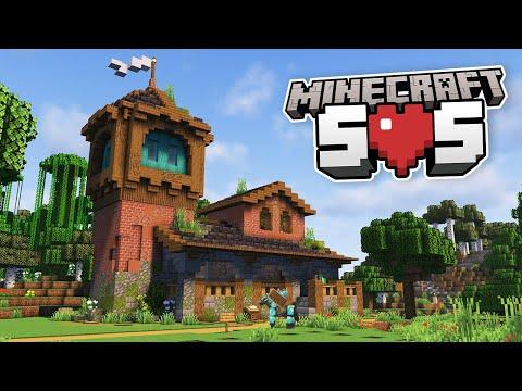 Exploring the Vibrant World of Minecraft SOS - Ep 6: THE TOWN TAVERN!!!