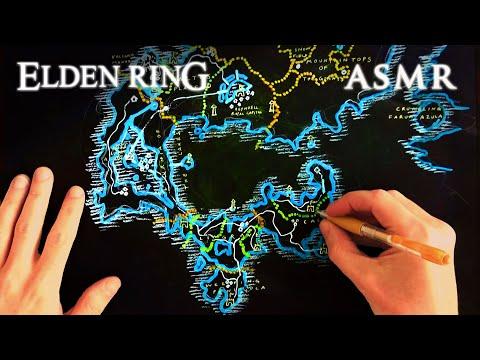 Discover the Mysteries of Elden Ring: Drawing Map of The Lands Between