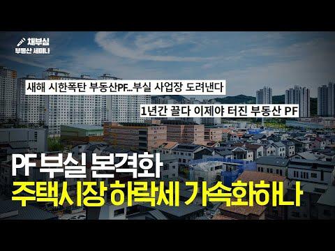 부동산 시장의 어두운 상황과 변화, 그리고 금융 시장의 동향